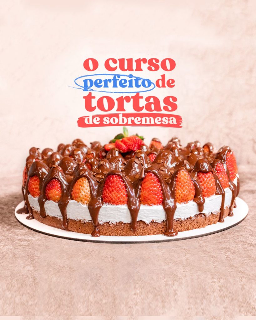 O curso perfeito de tortas de sobremesa vale a pena