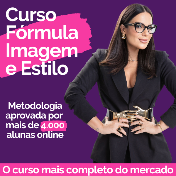 Curso Fórmula Imagem e Estilo Funciona? São mais de 100 aulas em vídeo e mentorias mensais online, ao vivo e em grupo.