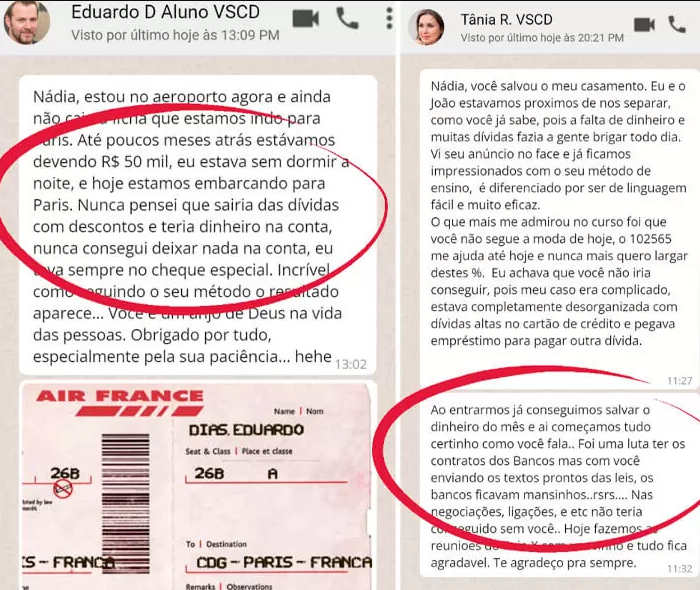 Curso Viva Sempre com Dinheiro Funciona?【Nádia Pace é confiável?】