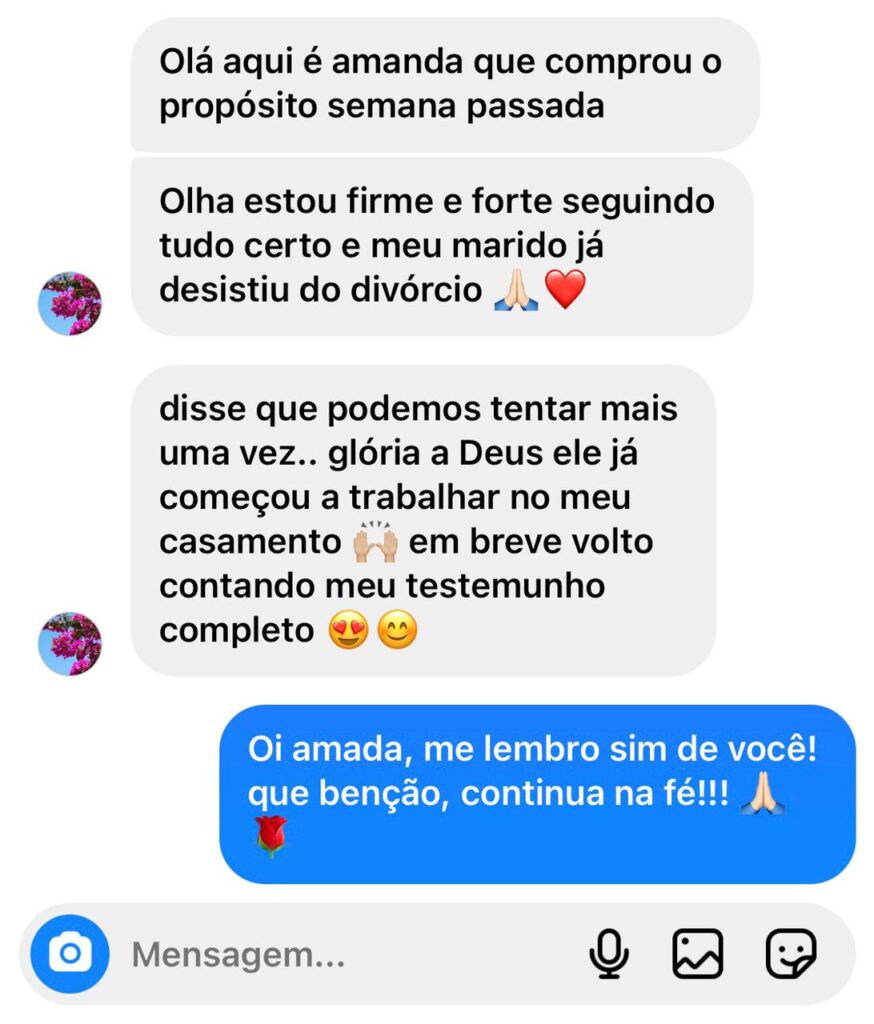 Propósito de 21 dias é bom