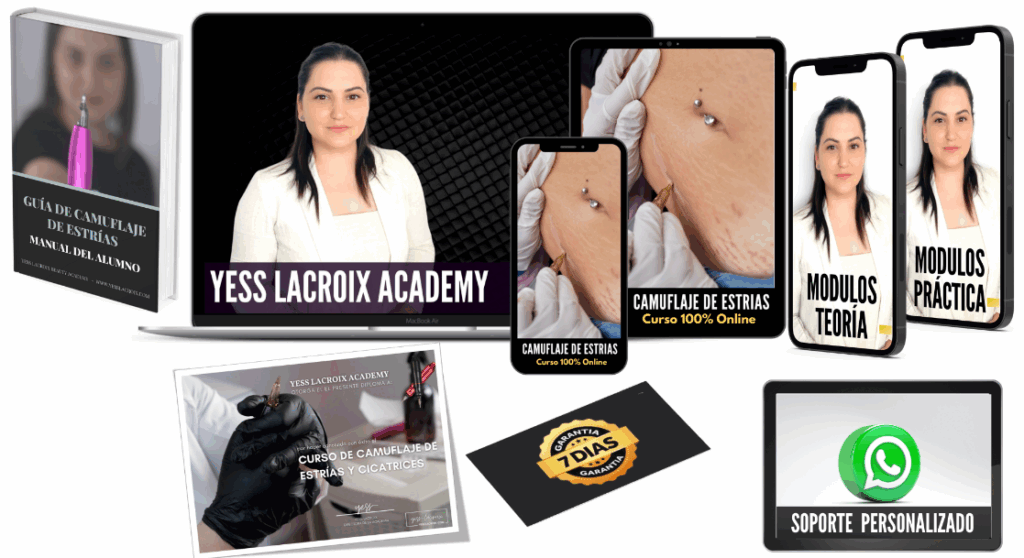 Vale la pena el curso Camuflaje de Estrías Yess Lacroix es confiable