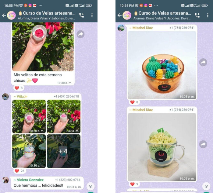 Velas artesanales para emprender