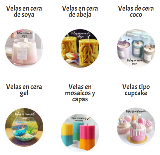 Velas artesanales para emprender