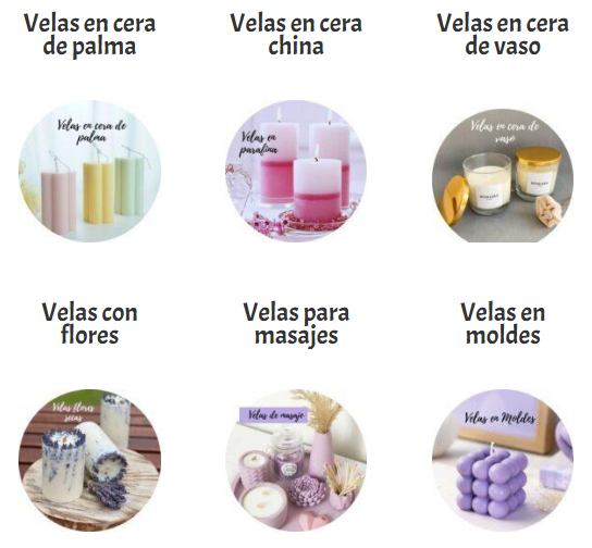 Velas artesanales para emprender