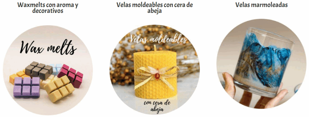 Velas artesanales para emprender