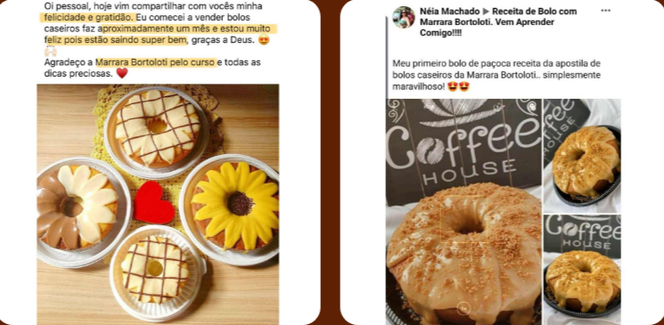 a casa dos bolos caseiros funciona