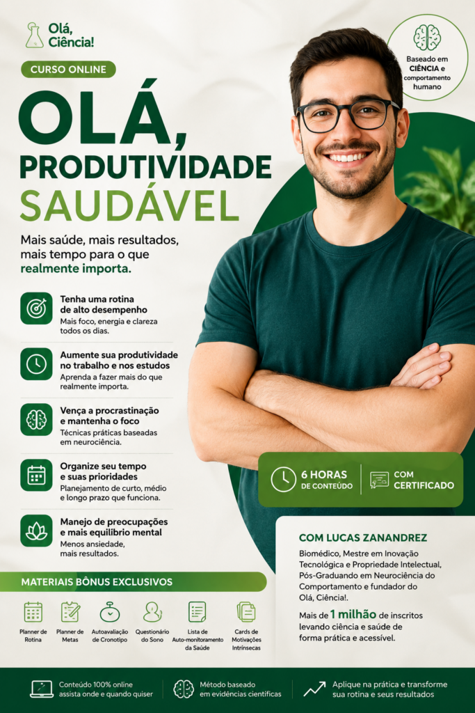 Olá, Produtividade Saudável