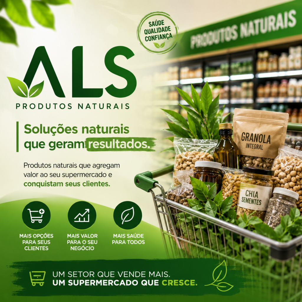 ALS produtos naturais funciona