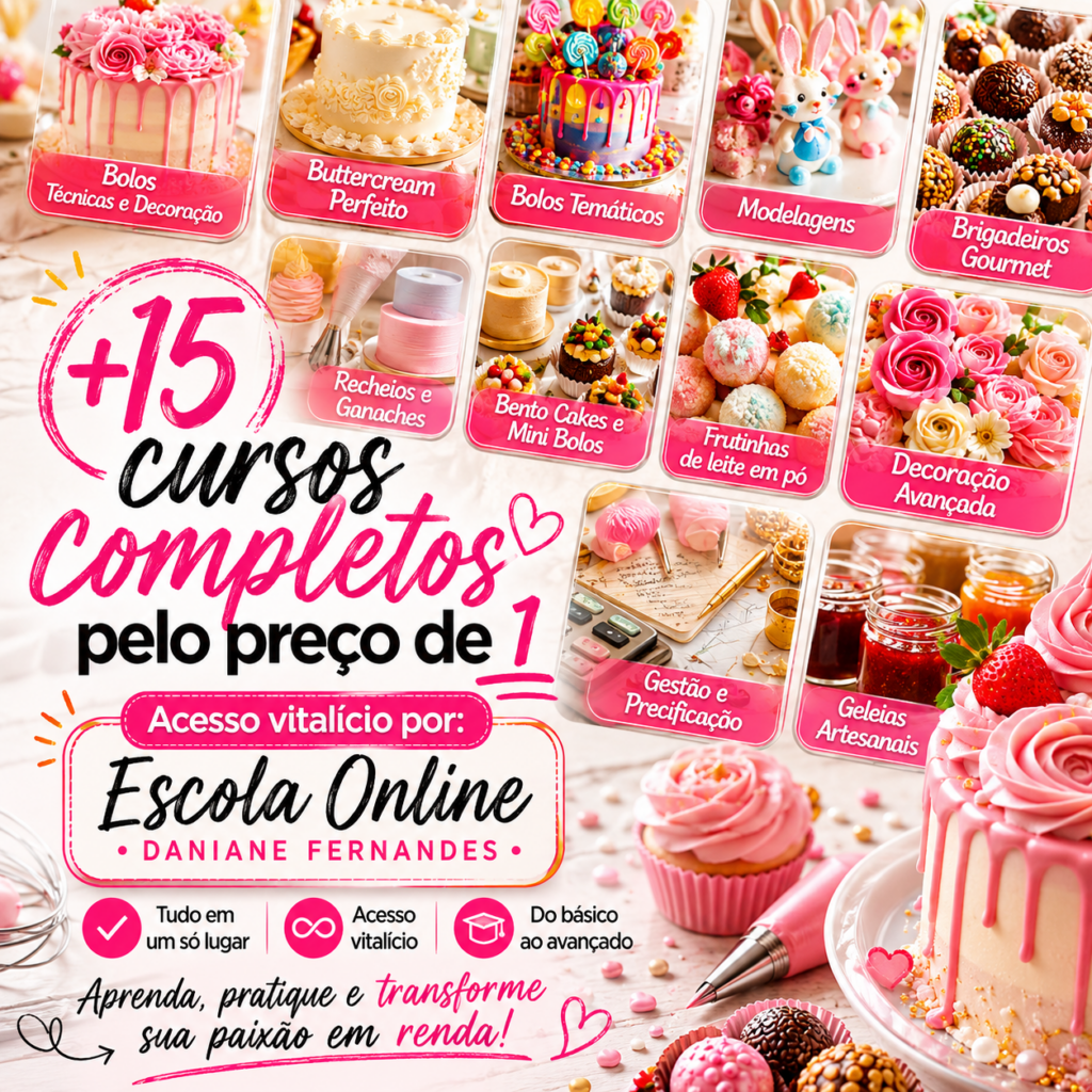 Escola Online Daniane Fernandes funciona 