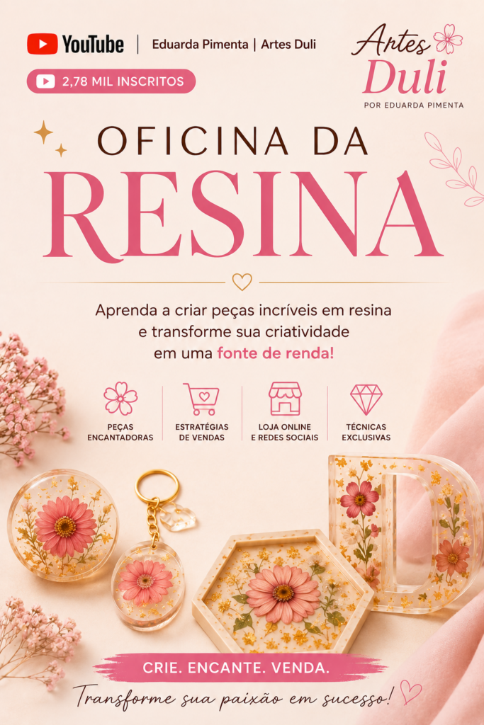 curso oficina da resina vale a pena