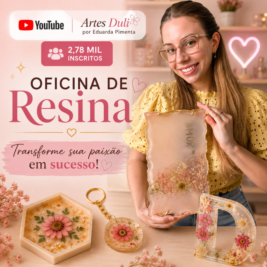 curso oficina da resina vale a pena