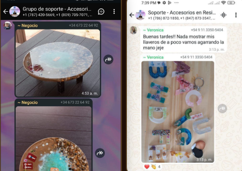 FUNCIONA ACCESORIOS EN RESINA PARA EMPRENDER 