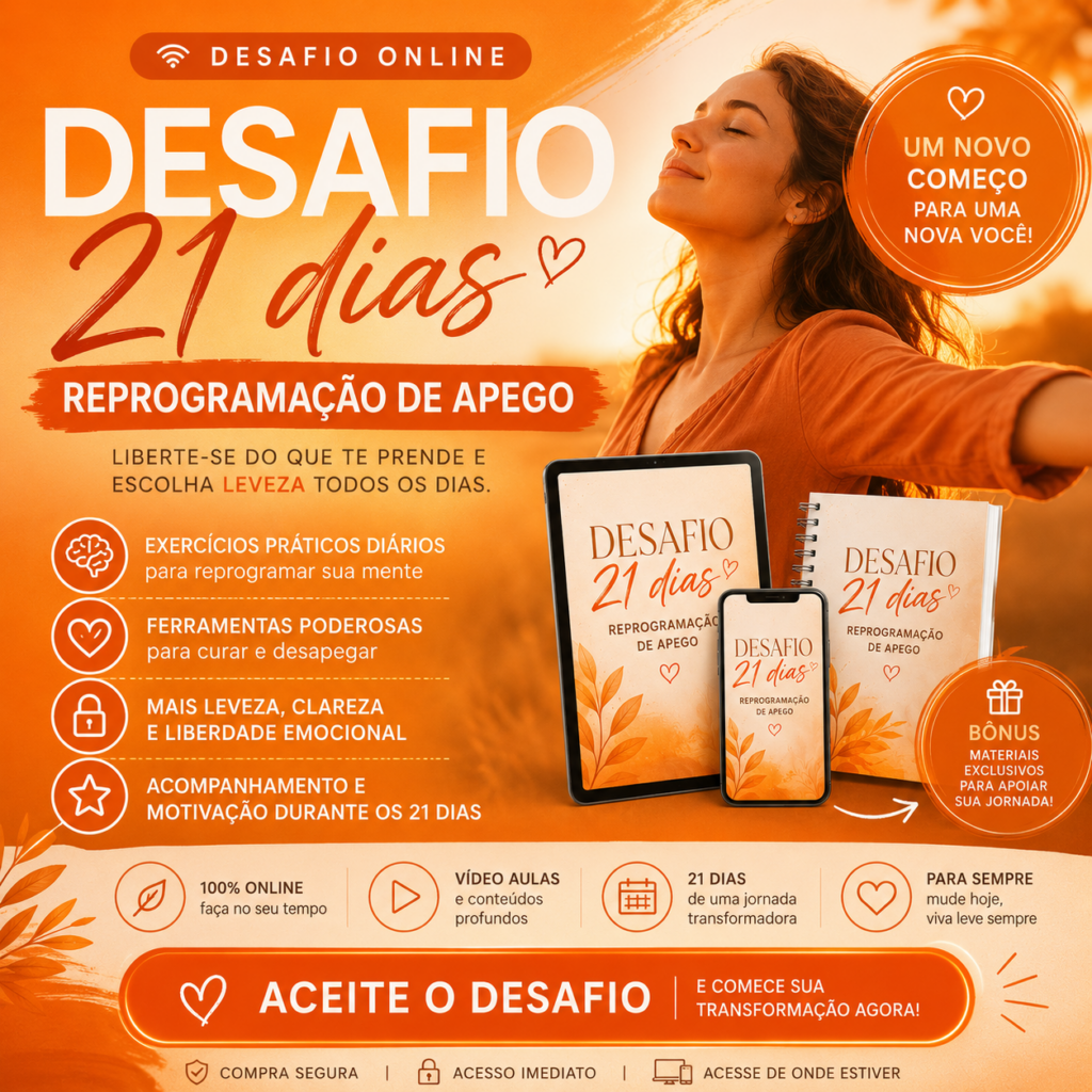 desafio 21 dias reprogramacao de apego